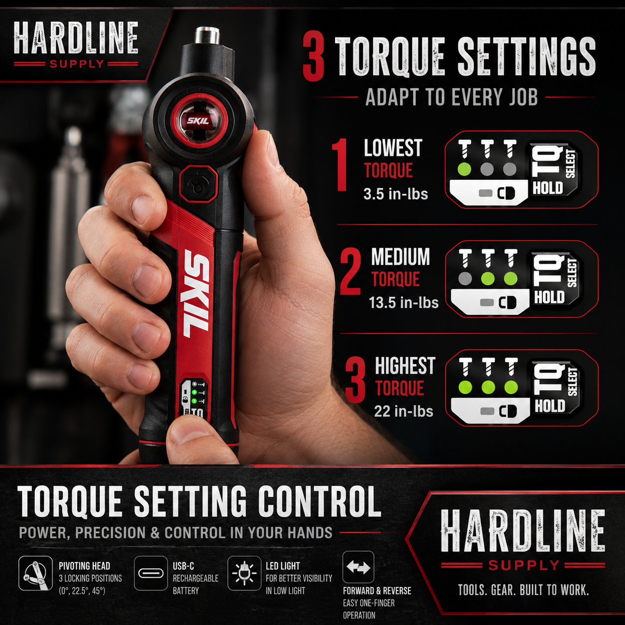SKIL Pivoting Power Screwdriver